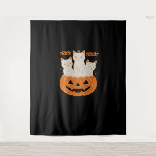 Trick or Treat cats Classic T-Shirt Tapestry