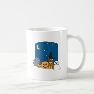 Trick or Treat Cattle Dog Halloween Coffee Mug