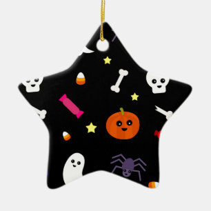 trick or treat ceramic tree decoration