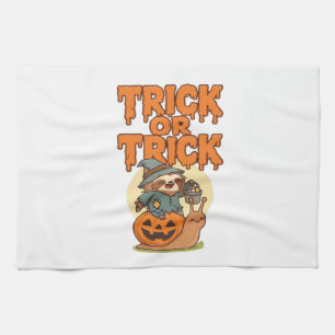 Trick or Treat Classic T-Shirt Tea Towel