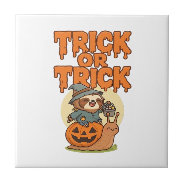 Trick or Treat Classic T-Shirt Tile (Front)