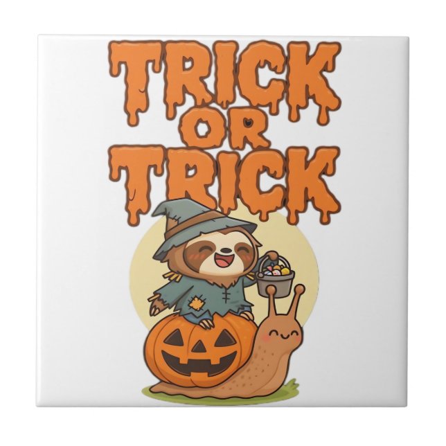 Trick or Treat Classic T-Shirt Tile (Front)