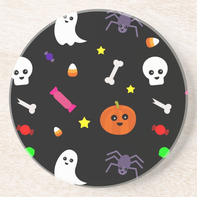 trick or treat coaster (Front)