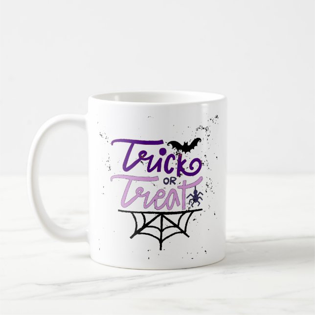 trick or treat coffee mug (Left)