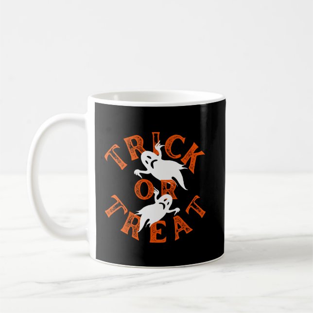 Trick Or Treat Coffee Mug (Left)