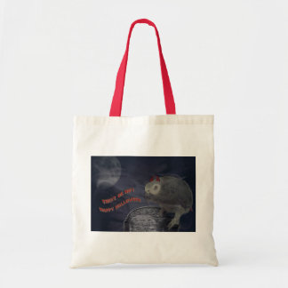 Trick or Treat Congo African Grey Tote Bag