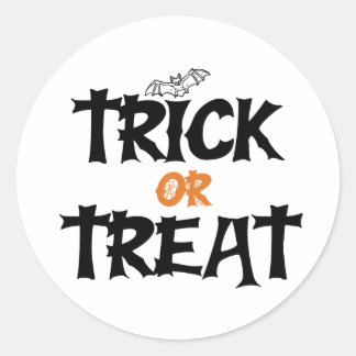 Trick or Treat, Cool Halloween sticker