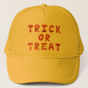 Trick or Treat Decorated Halloween Hats