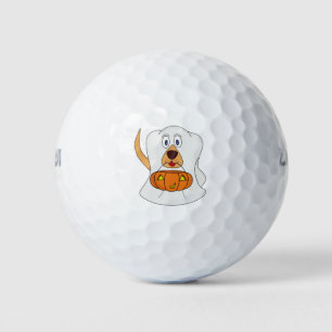 Trick or Treat Dog Ghost Halloween Costume Golf Balls