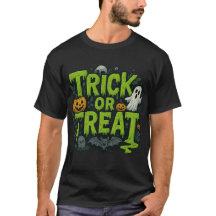Trick or Treat Dripping Font T-Shirt