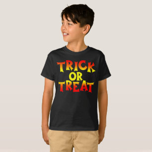 TRICK OR TREAT funny halloween T-Shirt