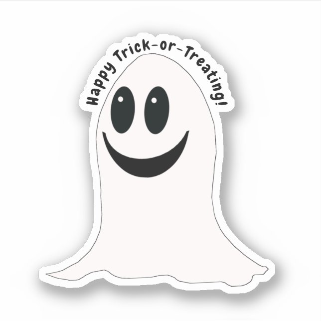 Trick-or-Treat Ghost Halloween (Front)