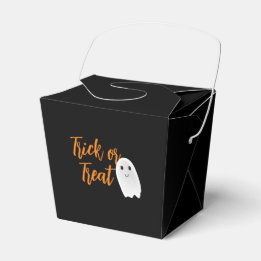 Trick or Treat Ghost Halloween Favour Box