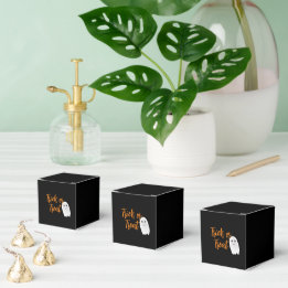 Trick or Treat Ghost Halloween Favour Box