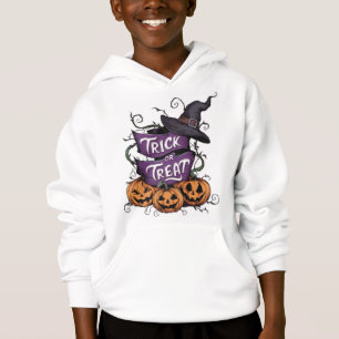 Trick or Treat Ghost Hoodie