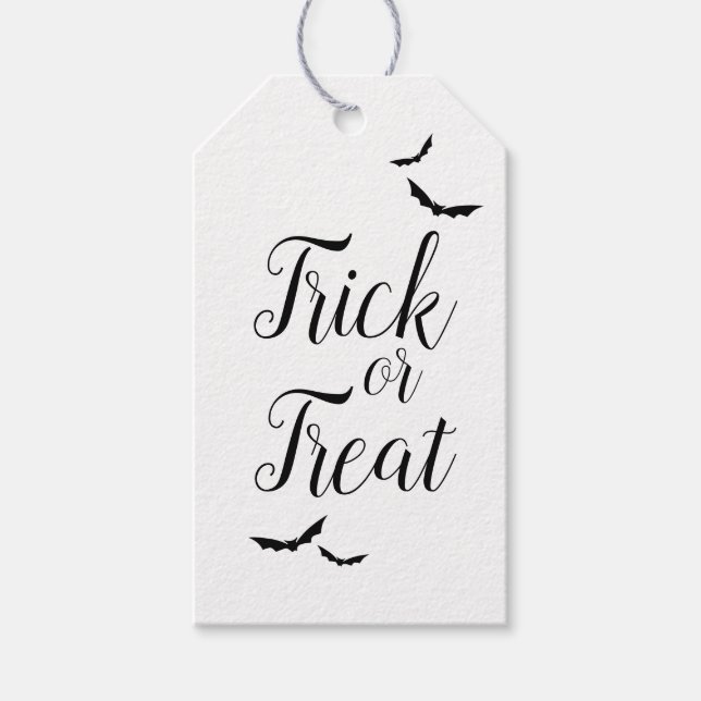 Trick or Treat Gift Tags (Front)