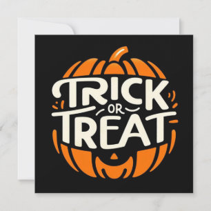 Trick or Treat greeting Cards