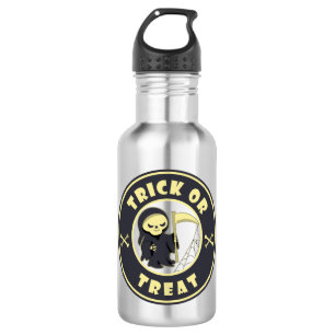 Trick or treat Grim Reaper starbucks Halloween 532 Ml Water Bottle