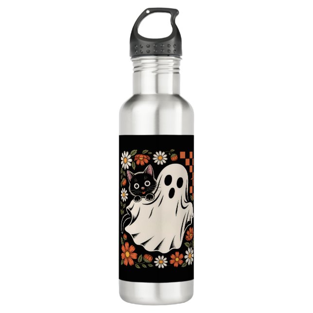Trick or Treat Halloween 710 Ml Water Bottle (Front)
