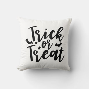 Trick or Treat Halloween Bats Cushion