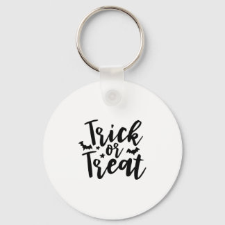 Trick or Treat Halloween Bats Key Ring