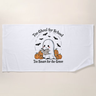 Trick or Treat Halloween Beach Towel