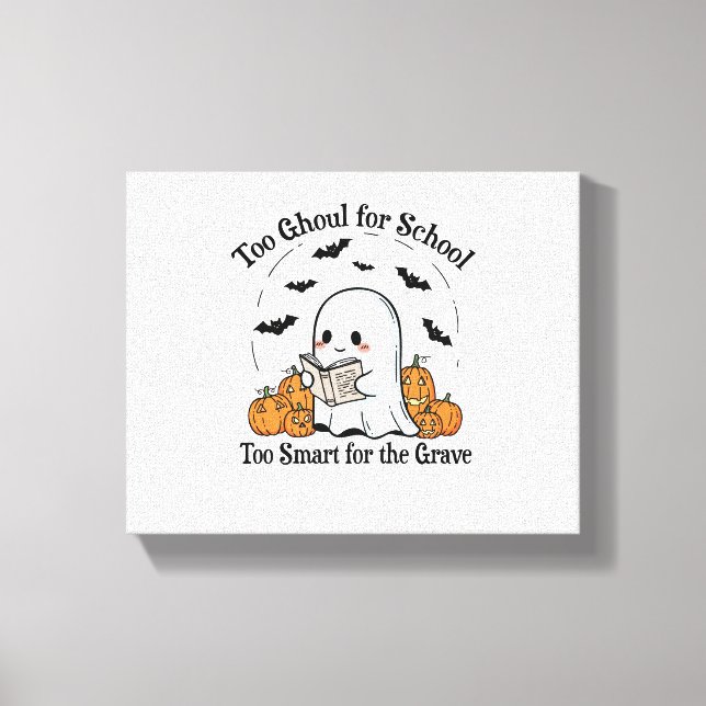 Trick or Treat Halloween Canvas Print (Front)