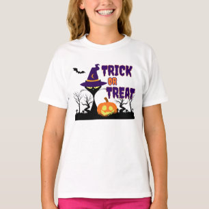 Trick or Treat - Halloween Cat - Kid's T-Shirt