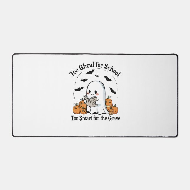 Trick or Treat Halloween Desk Mat (Front)