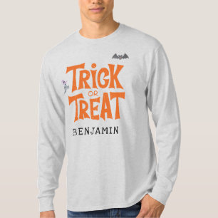 Trick or Treat Halloween Family Matching Costume T-Shirt