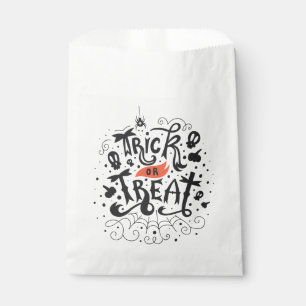 Trick or Treat Halloween  Favour Bags