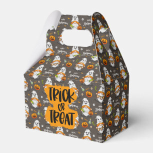 Trick or Treat Halloween Favour Box