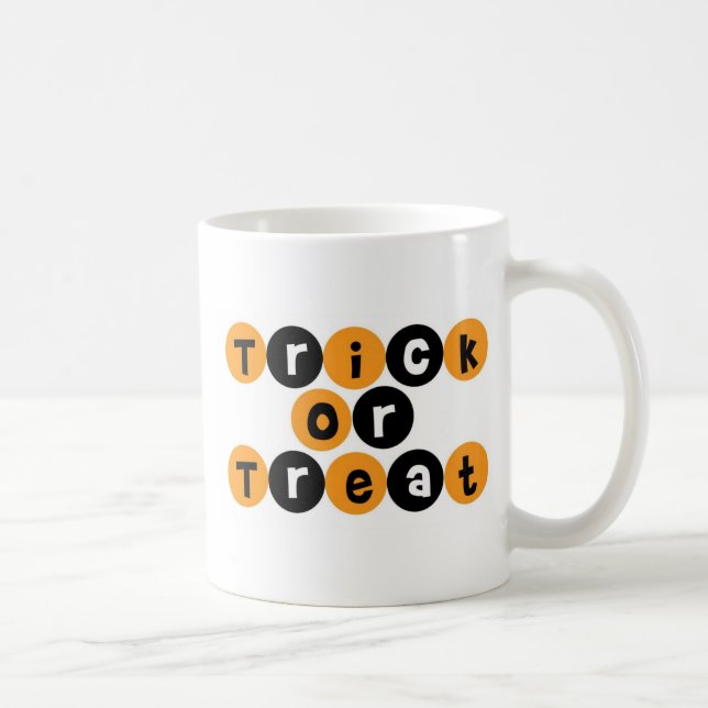 Trick or Treat Halloween Fun Coffee Mug (Right)