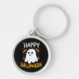 Trick Or Treat Halloween Ghost Key Ring