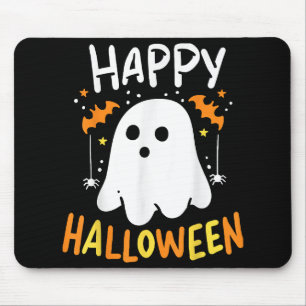 Trick Or Treat Halloween Ghost Mouse Mat