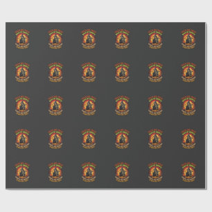 Trick Or Treat Halloween Ghost Pumpkin Haunted Hou Wrapping Paper