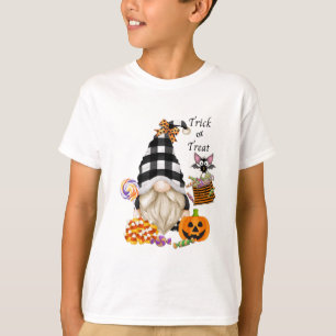 Trick or Treat Halloween Gnome T-Shirt