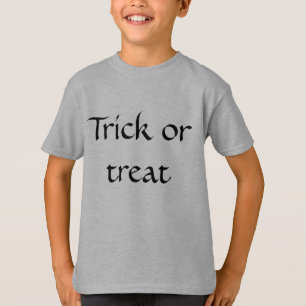trick or treat Halloween greeting T-Shirt