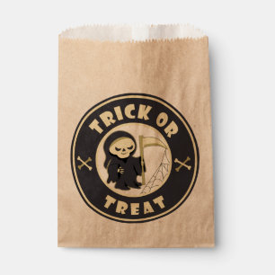 Trick or treat Halloween grim reaper character Favour Bags