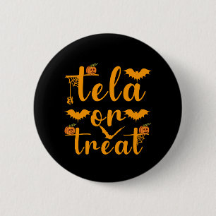 Trick or Treat Halloween, Happy Halloween 6 Cm Round Badge
