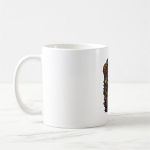 Trick Or Treat Halloween Killer Skeleton Axe Red M Coffee Mug