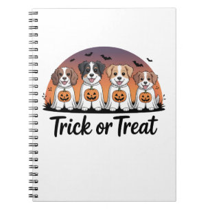 Trick or Treat Halloween Notebook