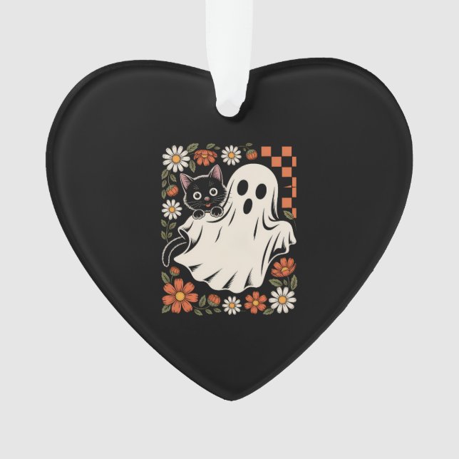 Trick or Treat Halloween Ornament (Front)