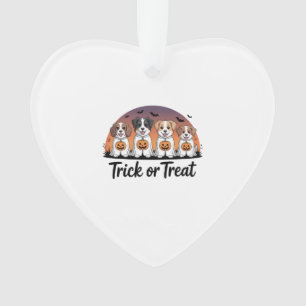 Trick or Treat Halloween Ornament