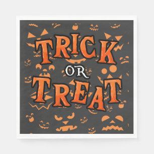 Trick or Treat Halloween Paper Napkins