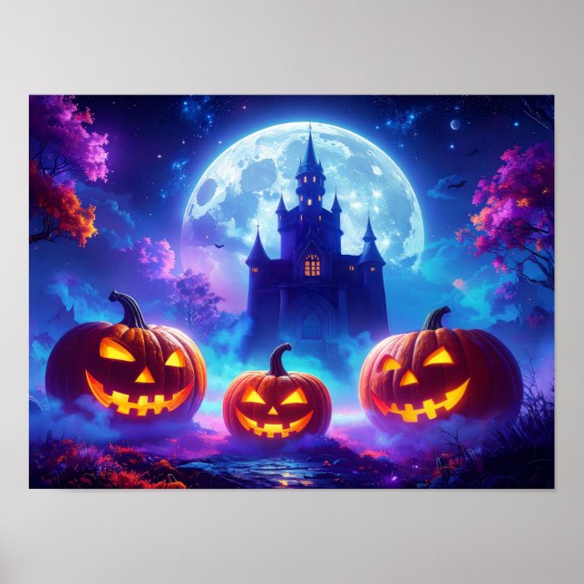 Trick Or Treat Halloween Poster (Front)