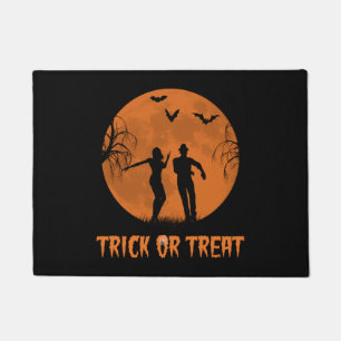 Trick Or Treat Halloween Salsa Dance Men Women Doormat