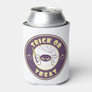 Trick or treat halloween spider Starbucks style Can Cooler