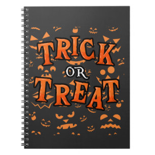 Trick or Treat - Halloween Spiral Photo Notebooks