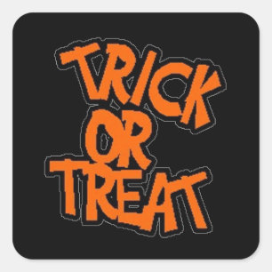 Trick-or-Treat - Halloween Sticker